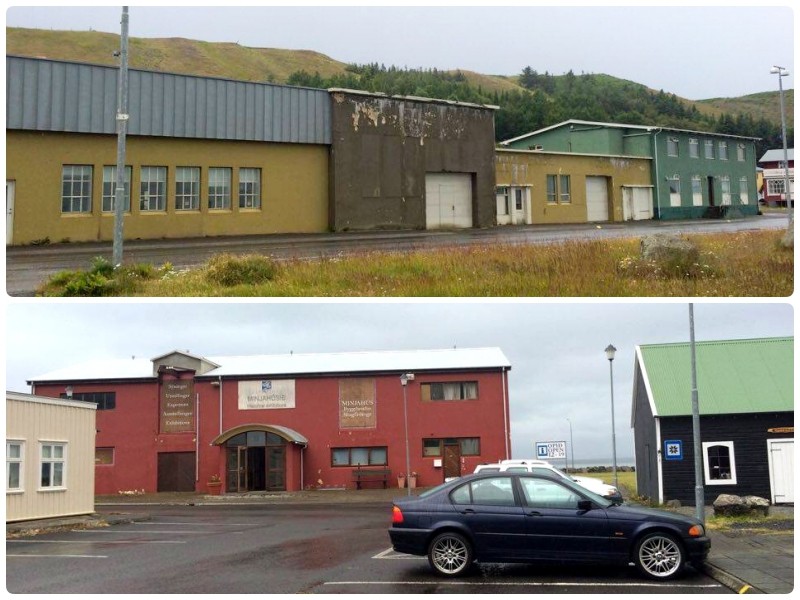 Kaupfélag Skagfirðinga og Sveitarfélagið Skagafjörður hafa makaskipti á Minjahúsinu við Aðalgötu 16b og Aðalgötu 21-21a. Myndir/BÞ