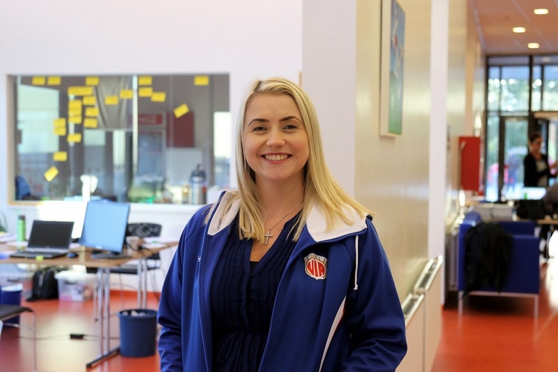 Margrét Sigríður Árnadóttir, verkefnastjóri Unglingalandsmóts UMFÍ á Egilsstöðum. Mynd: UMFÍ