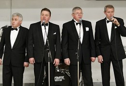 Álftagerðisbræður komu fram. 