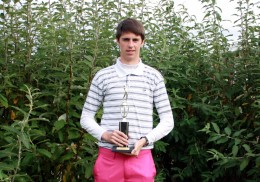 Arnar Geir Hjartarson Holumeistari GSS 2014. Ljósm./Gss.is