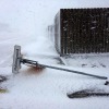 Þessa mynd birtist á Sauðárkrókur - Bærinn undir Nöfum um helgina. Hólmagrundin ansi lágt stemmd.