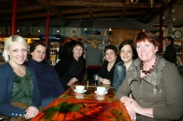Arndís Bergsdóttir, Anna Gunnarsdóttir, Ester Stefánsdóttir, Margrét Lindquist, Dóróthea Jónsdóttir og 
