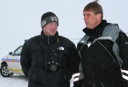 Þorsteinn ræðir við Viggó Jónsson 