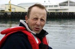 Jakob Frímann Þorsteinsson formaður siglingaklúbbsins Drangeyjar