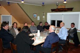 Fundarmenn á stofnfundi Hákjarna