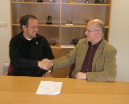 Guðmundur Guðmundsson sveitastjóri og fulltrúi verktaka. 