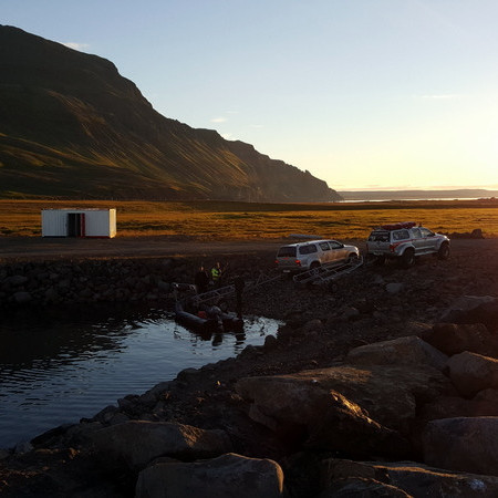 Hafnaraðstaðan á Reykjum er alveg til fyrirmyndar.