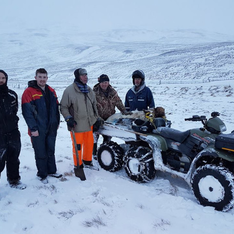 Þorbergur Gíslason, Ólafur Bjarni Haraldsson Guðmundur Valtýsson, Birgir Hauksson og Arnór Gunnarsson.