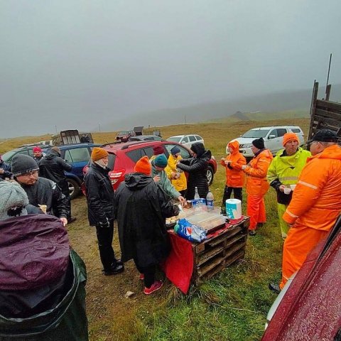 Vel var veitt á Sævarlandi að venju.