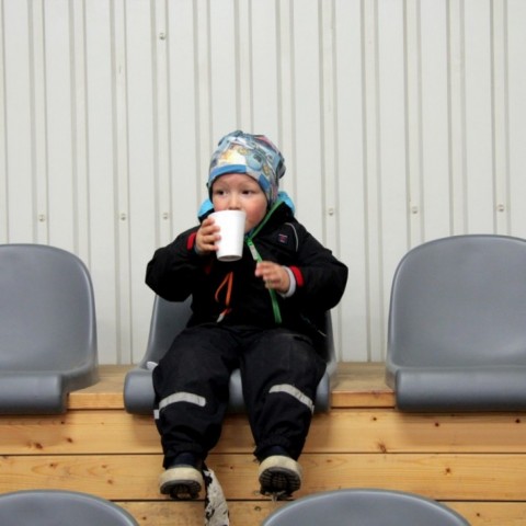 Frá kynningu landsmótssvæðis á Hólum í Hjaltadal. Ljósm./BÞ