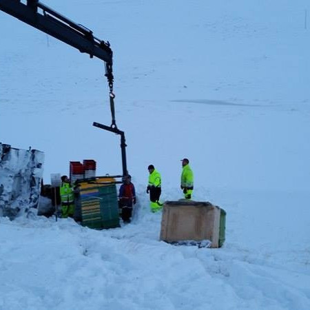 Verðmætabjörgun á Þverárfjallsvegi.