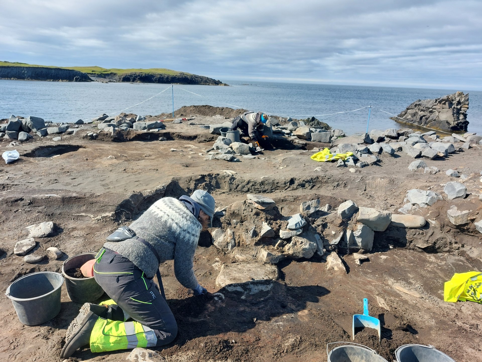 Iceland: Archaeologists uncover remains of 12th-century coastal fishing station
