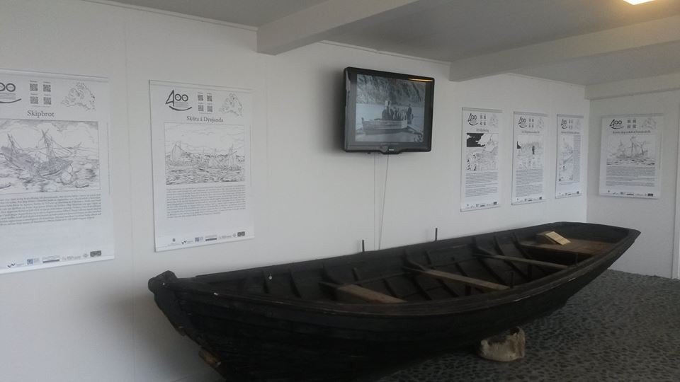 Sýning um Spánverjavígin stendur nú yfir í Byggðasafninu á Reykjum. Mynd: fésbókarsíða Byggðasafnsins.