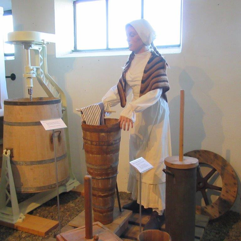 Á Búvélasafninu á Hvanneyri. Mynd: Anna Scheving.