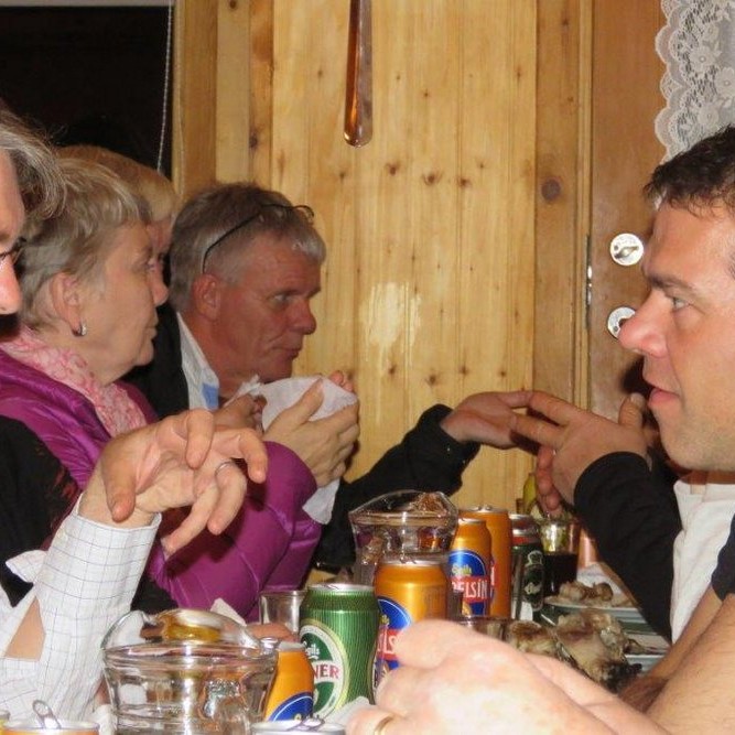 Það ríkti gleði og gaman á Sviðamessu á Vatnsnesi um síðustu helgi. Myndir: Anna Scheving.