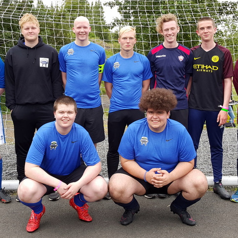 Skagfirska mafían mætti á svæðið og stóð sig með stakri prýði. Mynd: PF