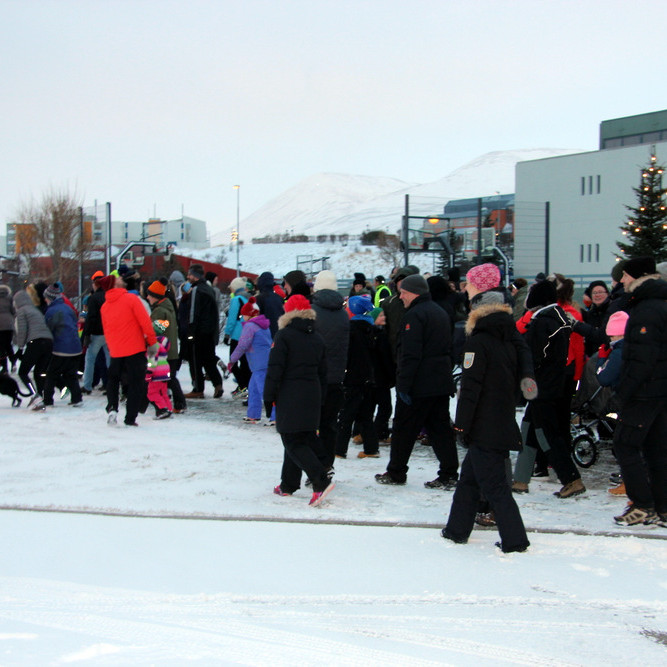 Þátttendur í gamlárshlaupi voru 269 í ár. Myndir: KSE