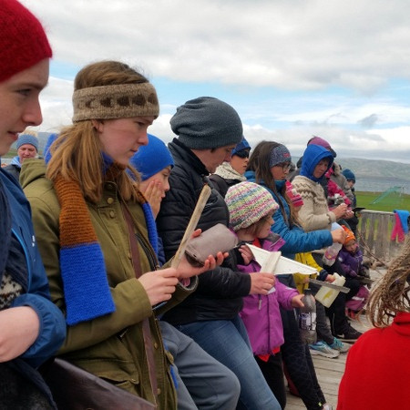 Mikið fjör á Náttúrubarnahátíð á Ströndum