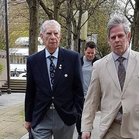 Tveir formenn Heimis, Þorvaldur Óskarsson fyrrverandi, og Gísli Árnason núverandi. Mynd af fésbókarsíðu Heimis.