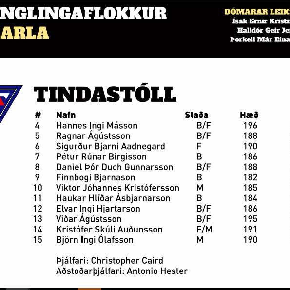 Unglingaflokkur Tindastóls leikur til úrslita í Maltbikarnum