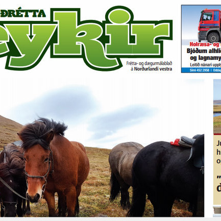 Feykir um allt Norðurland vestra