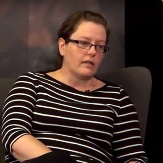 Tinna Björk Arnardóttir verkefnastjóri Nýsköpunarmiðstöðvar Íslands. Mynd: Skjáskot úr Föstudagsþætti N4.