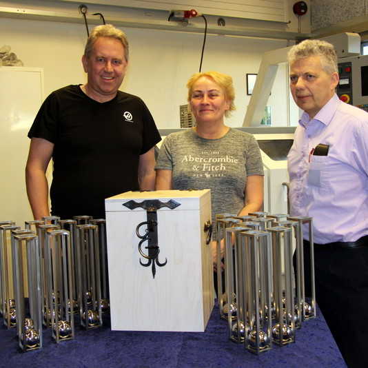 Geir Eyjólfsson, Ingileif Oddsdóttir og Björn Sighvatz. Mynd: PF.