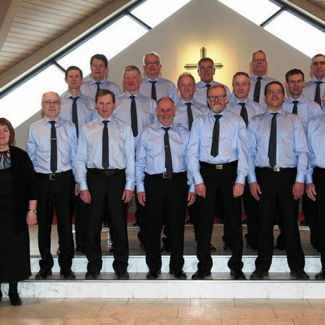 Karlakórinn Lóuþrælar. Mynd af FB síðu kórsins.