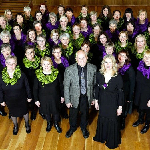 Kvennakórinn Sóldís. Mynd af fésbókarsíðu kórsins.