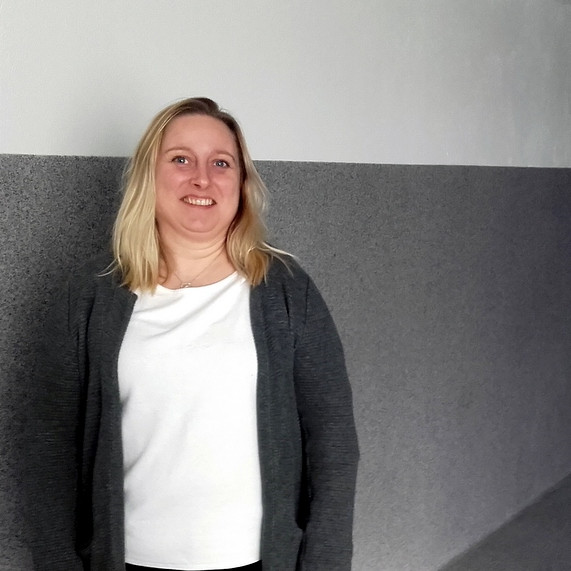 Þórhildur María Jónsdóttir umsjónarmaður vörusmiðju.