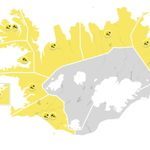 Vatnsskarð og Öxnadalsheiði lokaðar vegna óveðurs