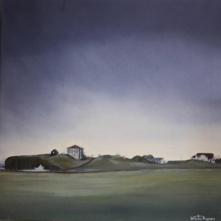 Eitt af verkum Kristínar Ragnars