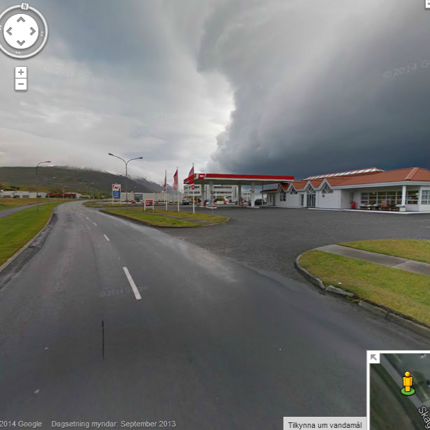 Skagfirðingabraut/Mynd: Frá Facebooksíðu Sjóvár