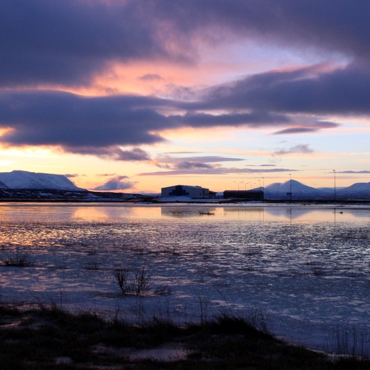 Alexandersflugvöllur á Sauðárkróki.