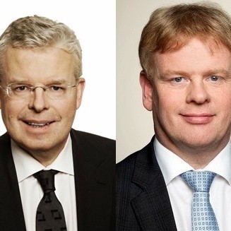 Alþingismennirnir Einar Kristinn Guðfinnsson og Haraldur Benediktsson.