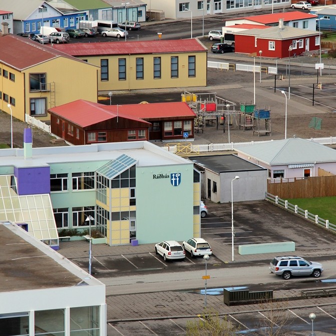 Ráðhús Sveitarfélagsins Skagafjarðar. Mynd/BÞ