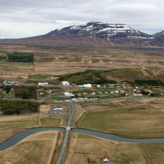 Frá Varmahlíð í Skagafirði. Ljósm./BÞ