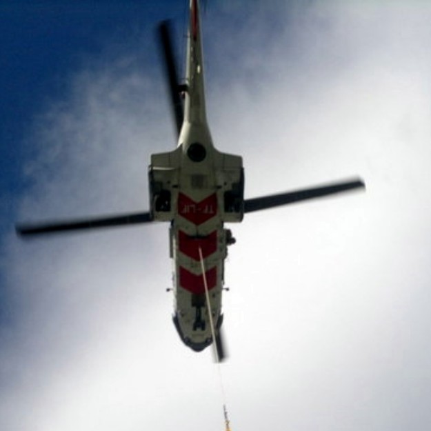 Stúlkan var flutt á Land­spít­alann með þyrlu Land­helg­is­gæsl­unn­ar.