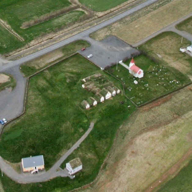 Byggðasafn Skagfirðinga í Glaumbæ í Skagafirði. Mynd/BÞ