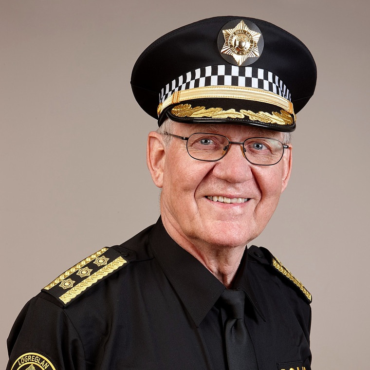 Páll Björnsson lögreglustjóri á Norðurlandi vestra.