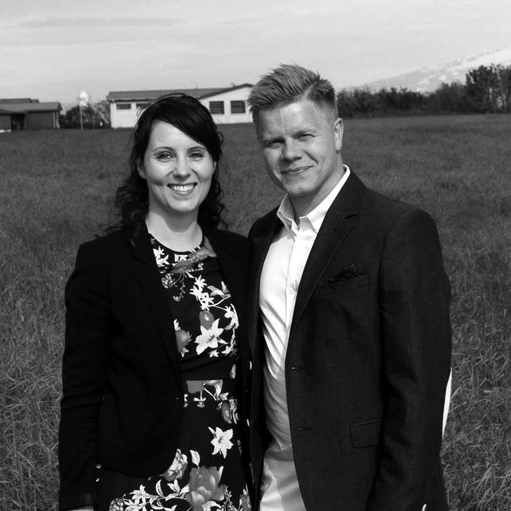 Karítas og Arnar. Mynd úr einkasafni.