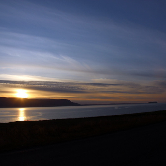 Við veg nr. 76 sem er hluti af Norðurstrandarleiðinni. Mynd: FE