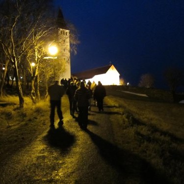 Söngur og salsadans á Valentínusardegi á Hólum