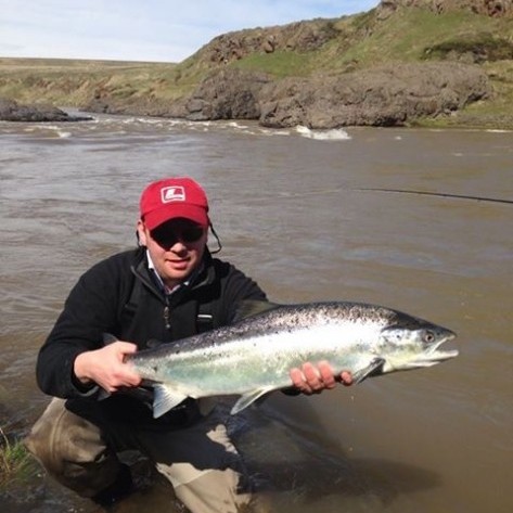Fyrsti laxinn kominn á land í Blöndu
