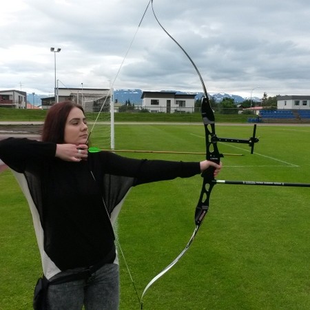 Kynning á bogfimi fram að móti