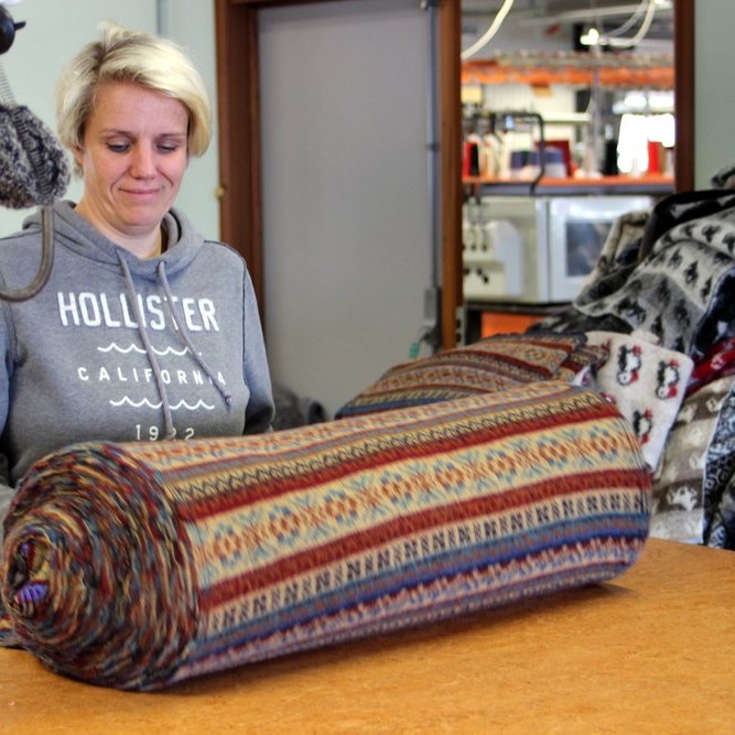 Hannað og framleitt á staðnum