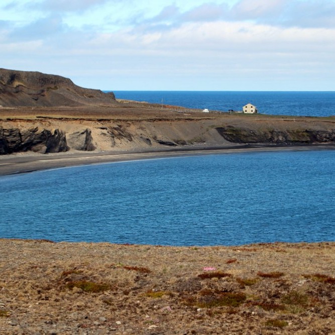 Skín við sólu Skagi