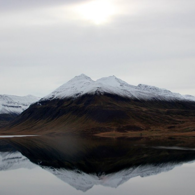 Haustið skartaði sínu fegursta í Fljótum í gær. Myndir: KSE