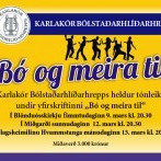 Tónleikum á Blönduósi frestað