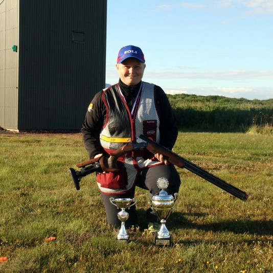 Íslandsmeistarinn Snjólaug María Jónsdóttir. Mynd: Húni.is